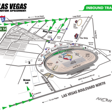LVMS NASCAR Traffic- Inbound